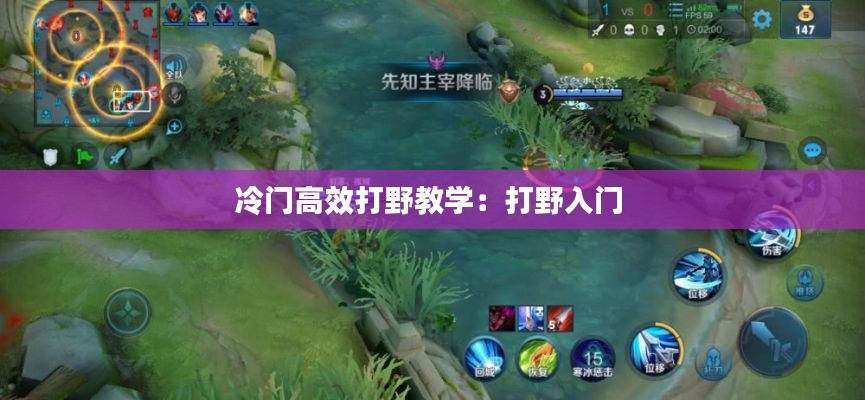 冷门高效打野教学：打野入门 