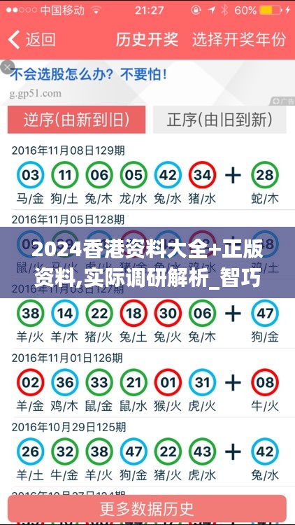 2024香港资料大全+正版资料,实际调研解析_智巧版SGT7.46