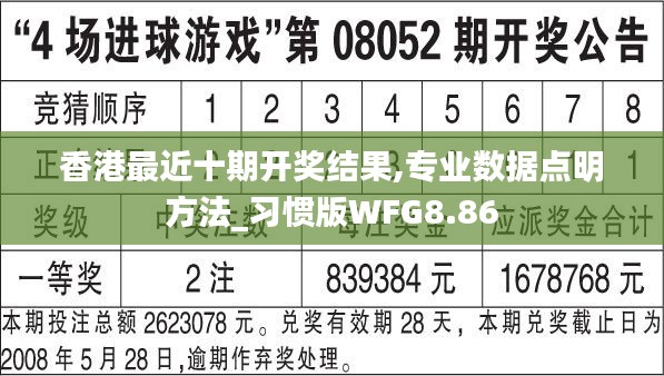 香港最近十期开奖结果,专业数据点明方法_习惯版WFG8.86