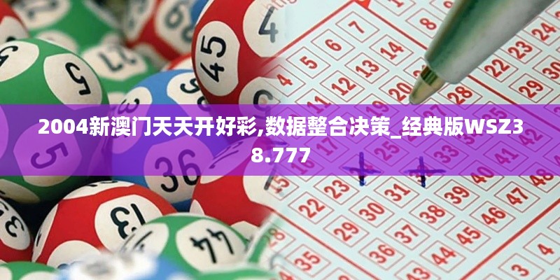 2004新澳门天天开好彩,数据整合决策_经典版WSZ38.777