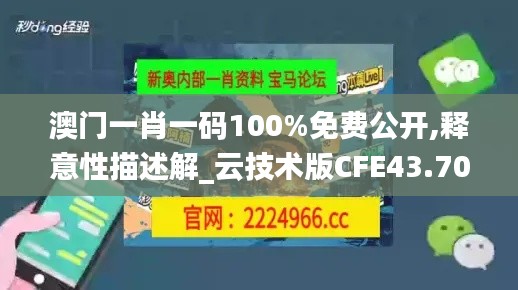 澳门一肖一码100%免费公开,释意性描述解_云技术版CFE43.707