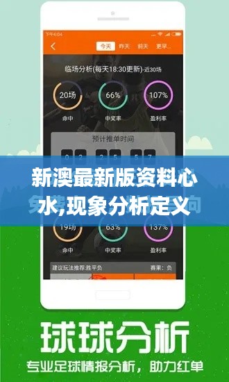新澳最新版资料心水,现象分析定义_视频版XBN25.854