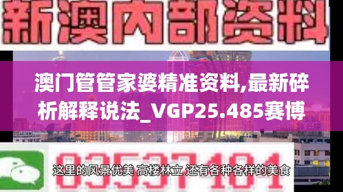 澳门管管家婆精准资料,最新碎析解释说法_VGP25.485赛博版