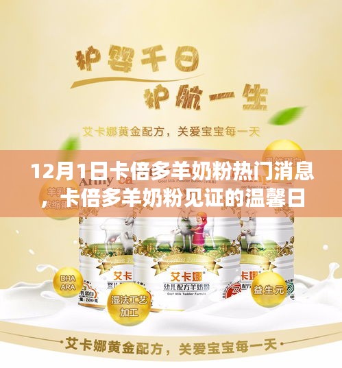 卡倍多羊奶粉温馨日常，见证12月特别时光的独特魅力