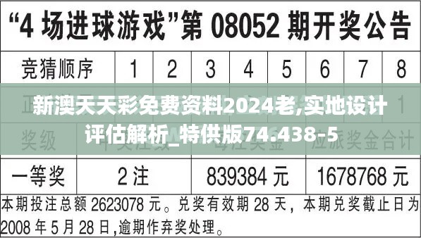 新澳天天彩免费资料2024老,实地设计评估解析_特供版74.438-5