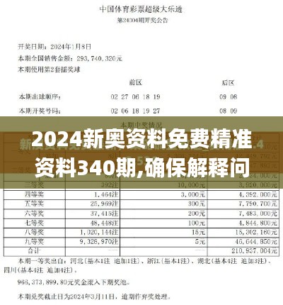 2024新奥资料免费精准资料340期,确保解释问题_战斗版30.643-5