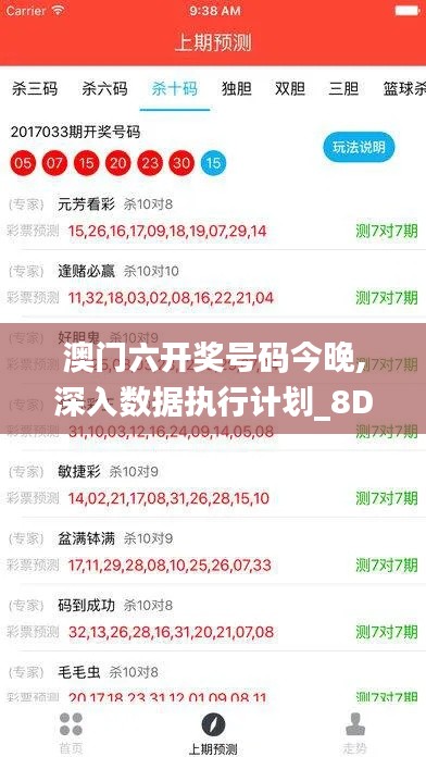 澳门六开奖号码今晚,深入数据执行计划_8DM4.969