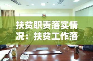 扶贫职责落实情况：扶贫工作落实情况 