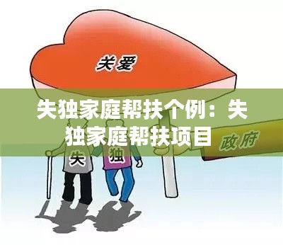 失独家庭帮扶个例：失独家庭帮扶项目 
