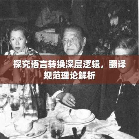探究语言转换深层逻辑，翻译规范理论解析