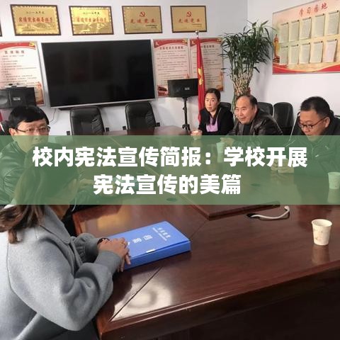 校内宪法宣传简报：学校开展宪法宣传的美篇 