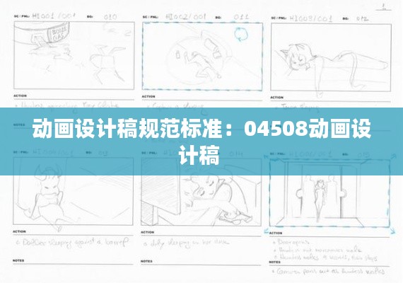 动画设计稿规范标准：04508动画设计稿 