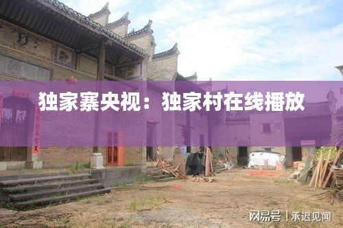 独家寨央视：独家村在线播放 