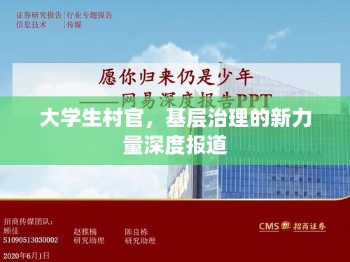 大学生村官，基层治理的新力量深度报道