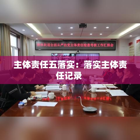 主体责任五落实：落实主体责任记录 