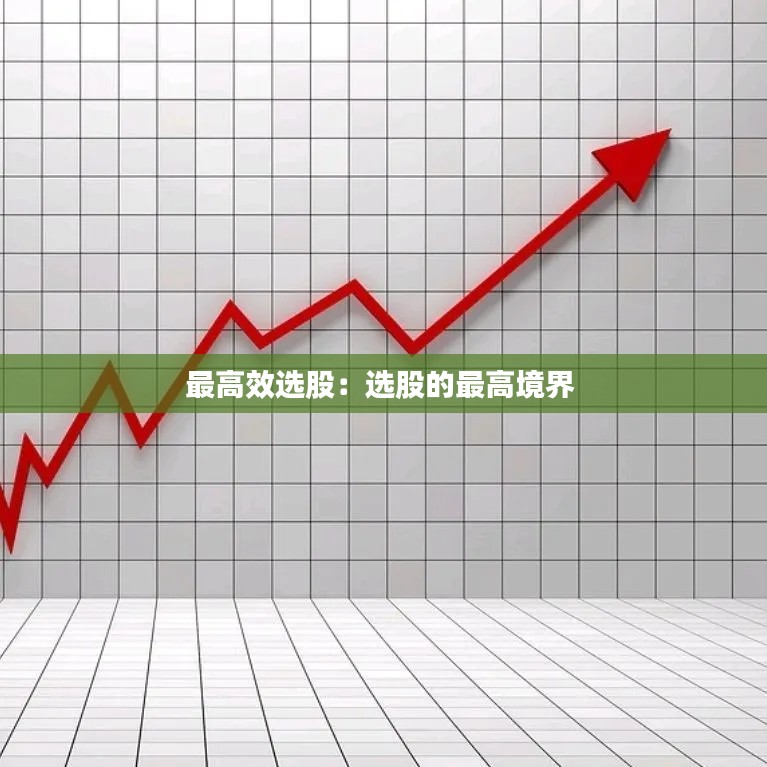 最高效选股：选股的最高境界 