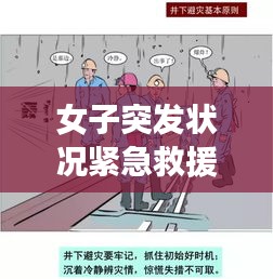 女子突发状况紧急救援，健康警示与自救知识普及