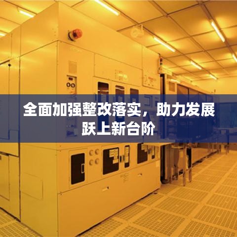全面加强整改落实，助力发展跃上新台阶