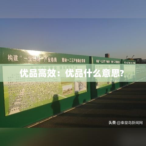 优品高效：优品什么意思? 