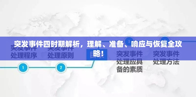 突发事件四时期解析，理解、准备、响应与恢复全攻略！