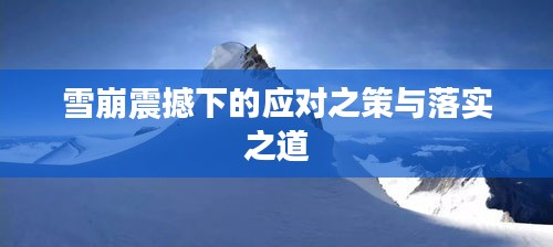 雪崩震撼下的应对之策与落实之道