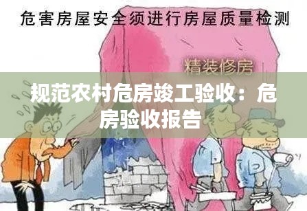 规范农村危房竣工验收：危房验收报告 