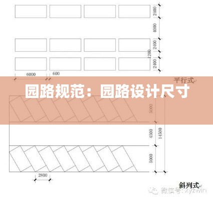园路规范：园路设计尺寸 