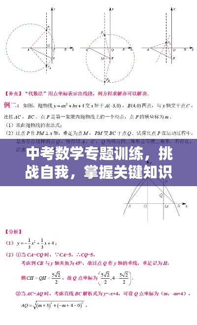 中考数学专题训练，挑战自我，掌握关键知识的百题解析攻略