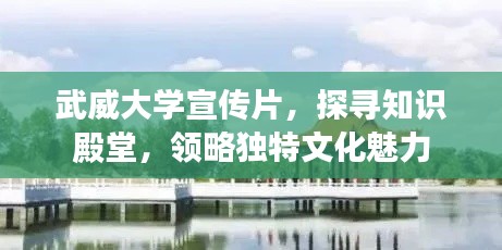 武威大学宣传片，探寻知识殿堂，领略独特文化魅力