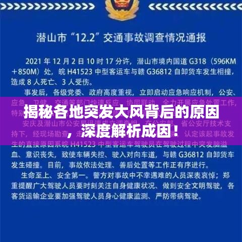 揭秘各地突发大风背后的原因，深度解析成因！