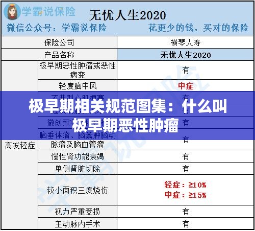 极早期相关规范图集：什么叫极早期恶性肿瘤 