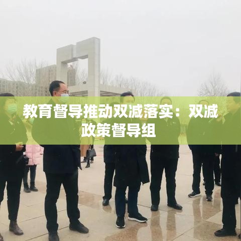 教育督导推动双减落实：双减政策督导组 