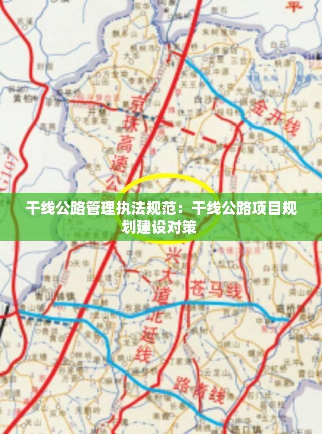 干线公路管理执法规范：干线公路项目规划建设对策 
