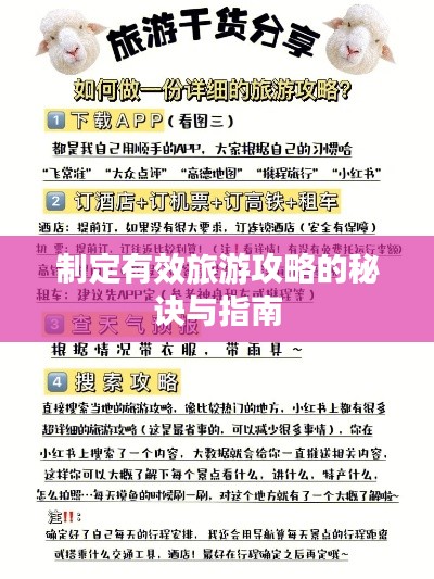 制定有效旅游攻略的秘诀与指南