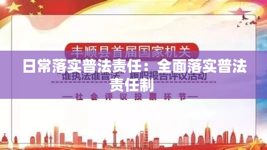 日常落实普法责任：全面落实普法责任制 