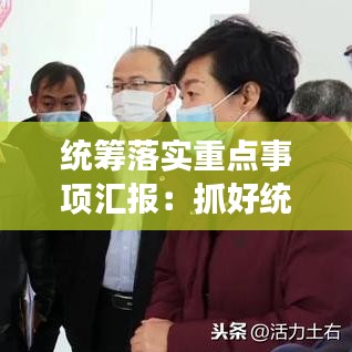 统筹落实重点事项汇报：抓好统筹工作 