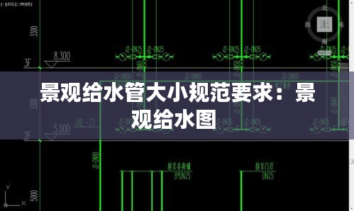 景观给水管大小规范要求：景观给水图 
