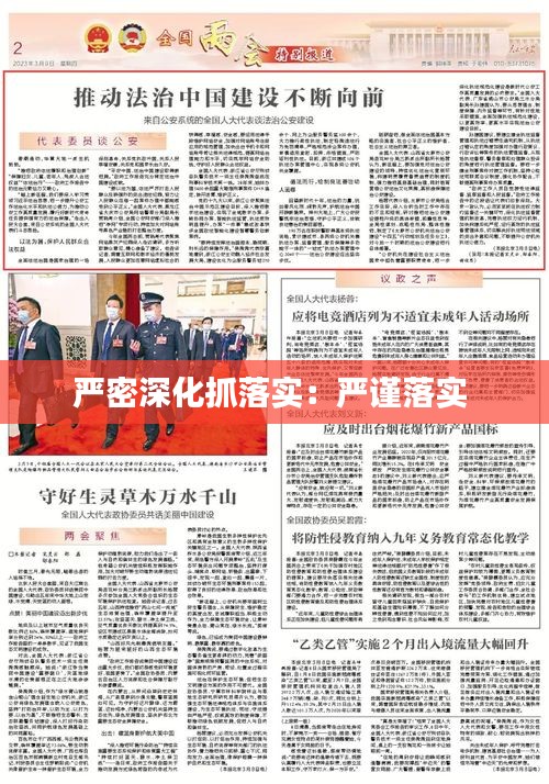 严密深化抓落实：严谨落实 