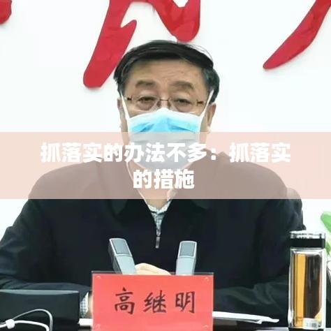抓落实的办法不多：抓落实的措施 