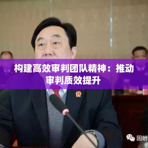 构建高效审判团队精神：推动审判质效提升 