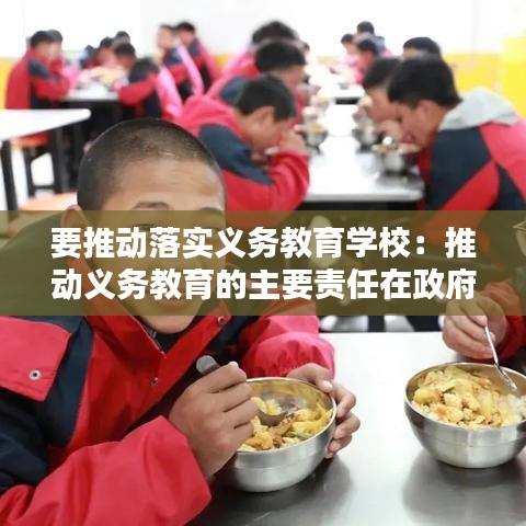 要推动落实义务教育学校：推动义务教育的主要责任在政府 