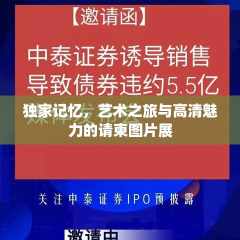 独家记忆，艺术之旅与高清魅力的请柬图片展