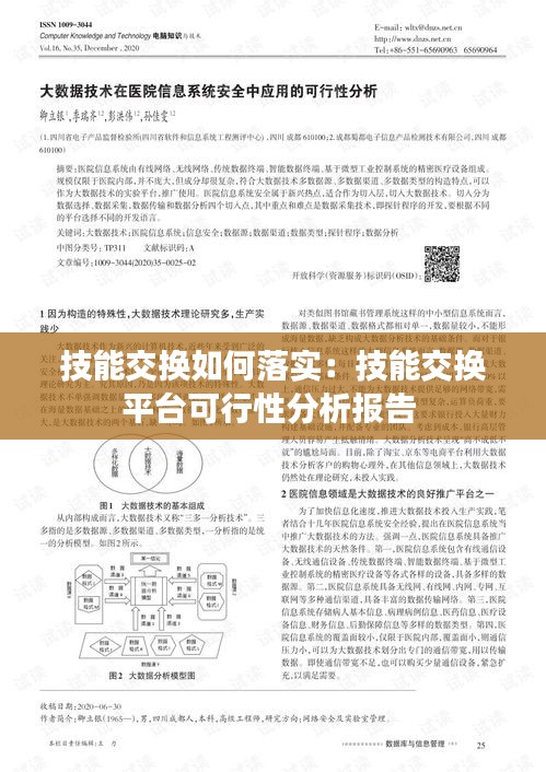 技能交换如何落实：技能交换平台可行性分析报告 