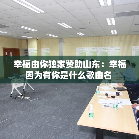 幸福由你独家赞助山东：幸福因为有你是什么歌曲名 