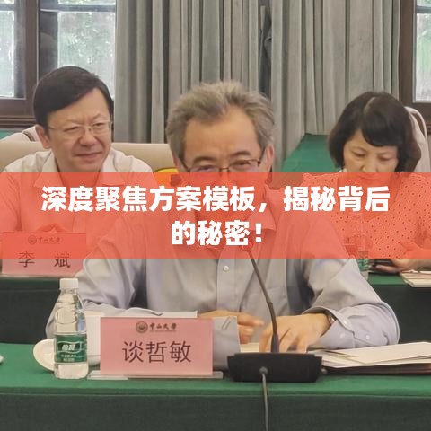 深度聚焦方案模板，揭秘背后的秘密！