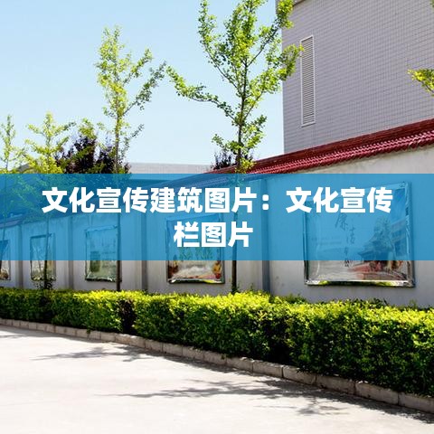 文化宣传建筑图片：文化宣传栏图片 