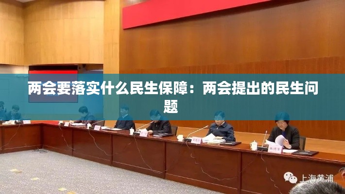两会要落实什么民生保障：两会提出的民生问题 