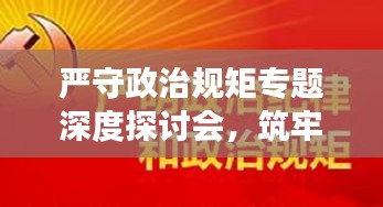 严守政治规矩专题深度探讨会，筑牢忠诚之魂，共筑发展之路