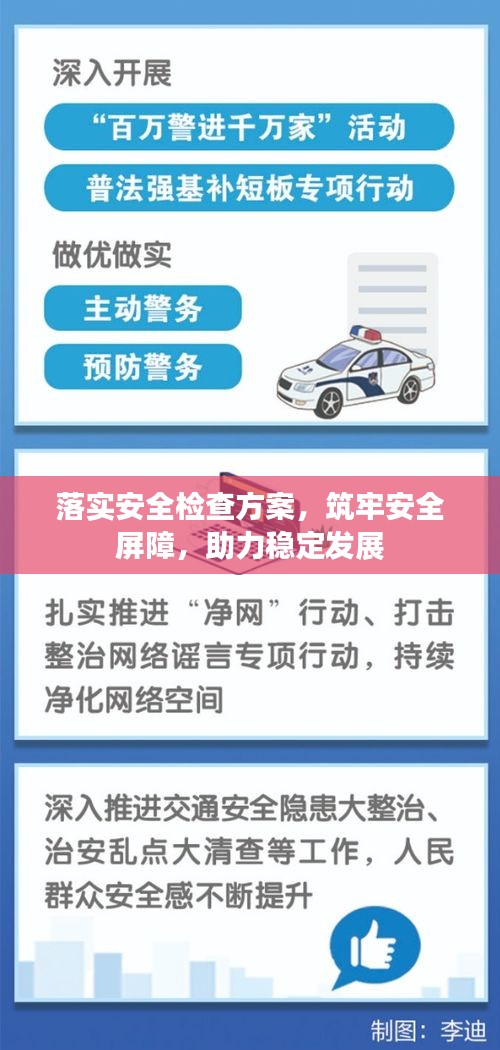 落实安全检查方案，筑牢安全屏障，助力稳定发展