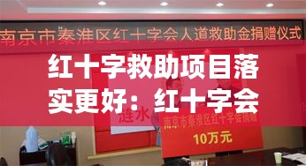 红十字救助项目落实更好：红十字会援助项目 